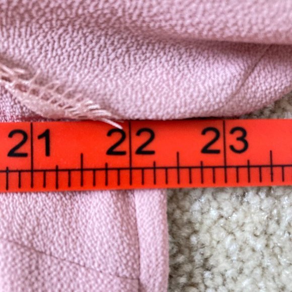 Papaya Women's Dusty Pink With Lace Detailing Long Sleeve Blouse Top Size UK 16 - Picture 10 of 12